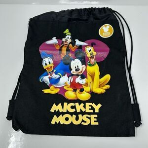 Mickey mouse drawstring shoes bag